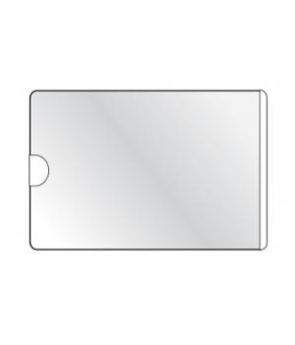 Samolepiace vrecko vizitkové s otvorom zboku DURABLE 93x62mm 100ks