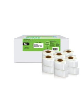 Samolepiace etikety Dymo LW 54x25mm spiatočné adresy biele 12 roliek