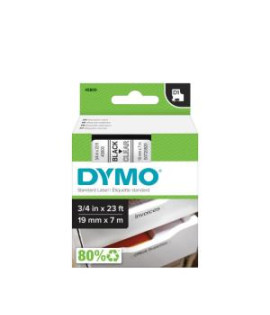 Samolepiaca páska Dymo D1 19 mm číra/čierna