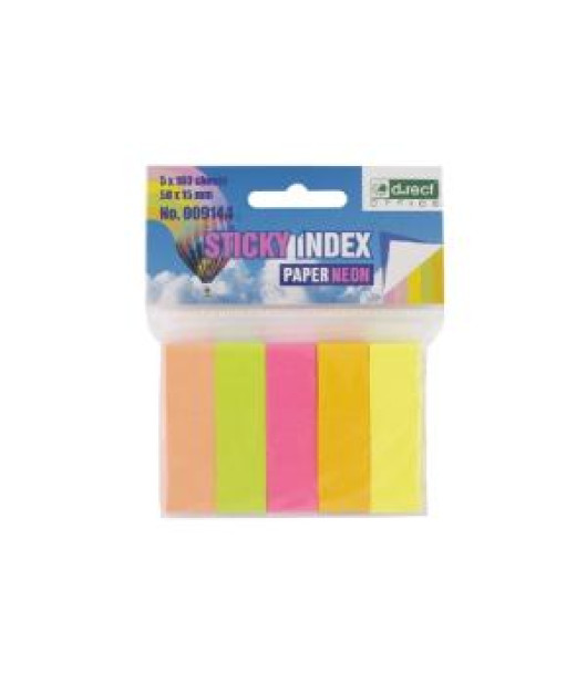 Indexové záložky 15x50mm papierové Indexové záložky 15x50mm papierové