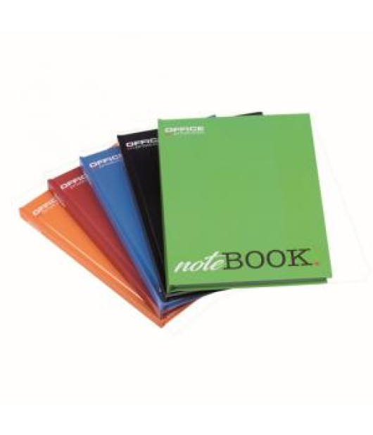 Záznamová kniha OFFICE PRODUCTS A4, 96 listov, linajková, mix farieb Záznamová kniha OFFICE PRODUCTS A4, 96 listov, linajková, mix farieb