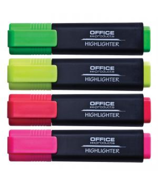 Sada zvýrazňovačov Office Products 4S