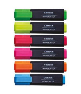Sada zvýrazňovačov Office Products 6S