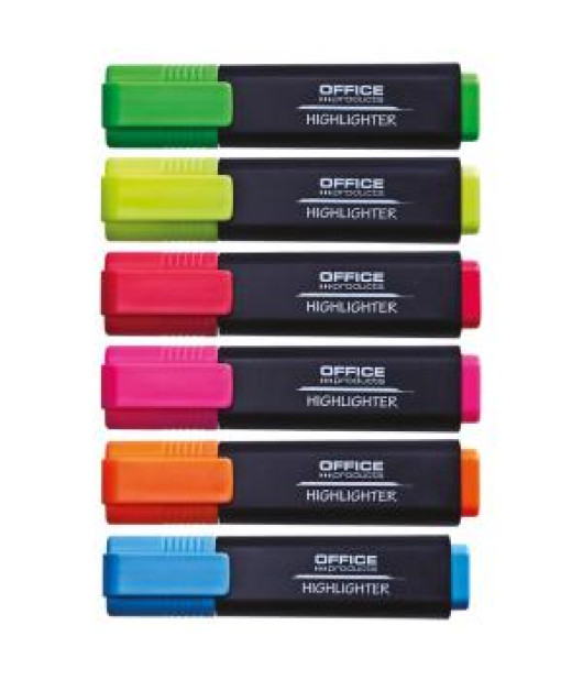 Sada zvýrazňovačov Office Products 6S