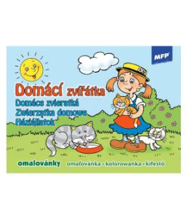 Maľovanka A5 Domáce zvieratká