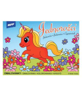 Maľovanka A5 Jednorožci