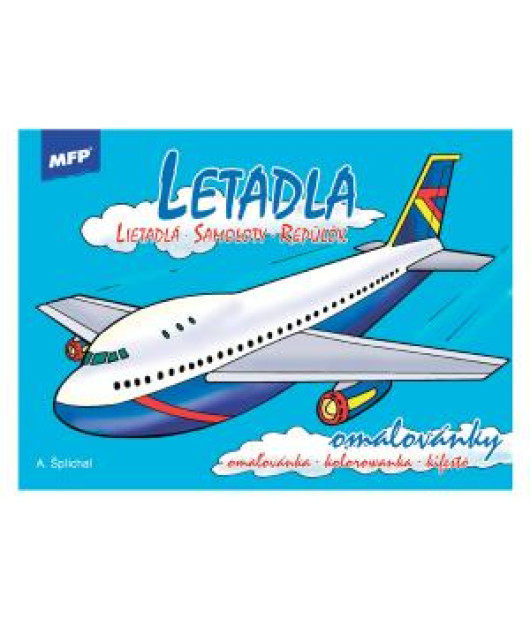Maľovanka A5 Lietadlá