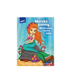 Maľovanka A4 Morská panna