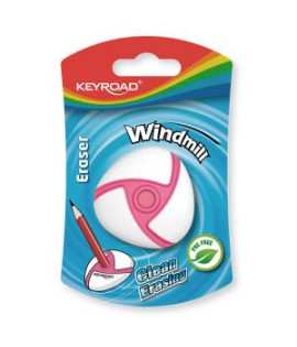Guma univerzálna KEYROAD Veterný mlyn , blister, mix farieb