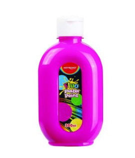 Temperová farba KEYROAD 300 ml neónová ružová