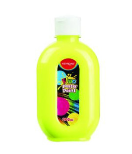 Temperová farba KEYROAD 300 ml neónová žltá