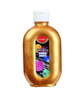 Temperová farba KEYROAD 300 ml zlatá