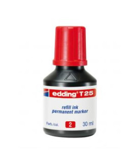 Atrament edding T 25 červený