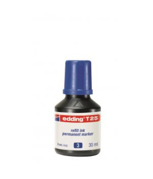 Atrament edding T 25 modrý