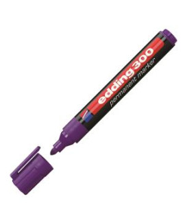 Permanentný popisovač edding 300 fialový