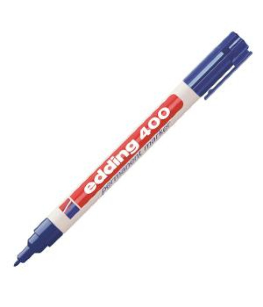 Permanentný popisovač edding 400 modrý