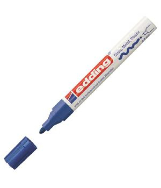 Lakový popisovač edding 750 modrý