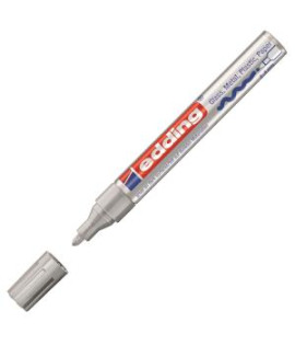 Lakový popisovač edding 750 strieborný