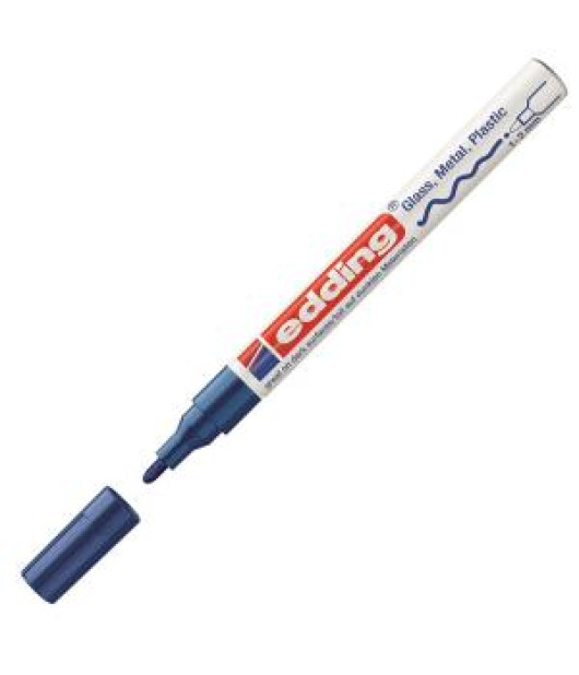 Lakový popisovač edding 751 modrý