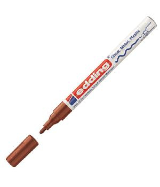 Lakový popisovač edding 751 hnedý Lakový popisovač edding 751 hnedý