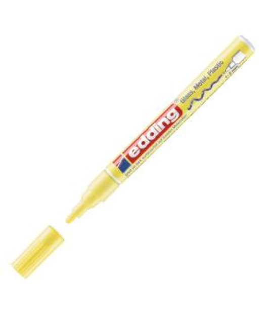 Lakový popisovač edding 751 pastelový žltý Lakový popisovač edding 751 pastelový žltý