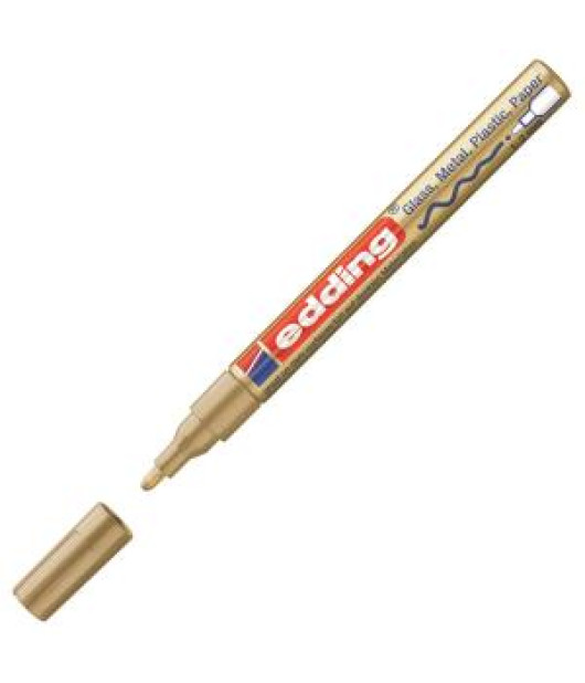 Lakový popisovač edding 751 zlatý Lakový popisovač edding 751 zlatý