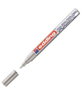 Lakový popisovač edding 751 strieborný