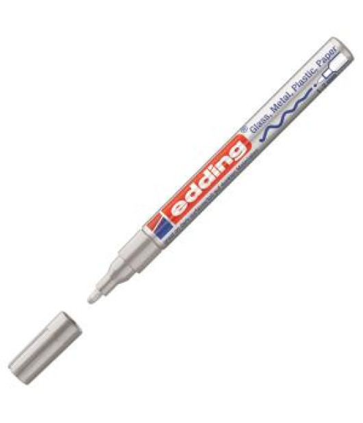 Lakový popisovač edding 751 strieborný Lakový popisovač edding 751 strieborný