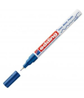 Lakový popisovač edding 780 modrý