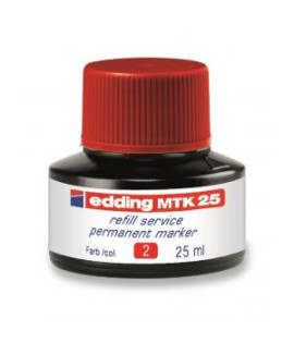 Atrament edding MTK 25 červený