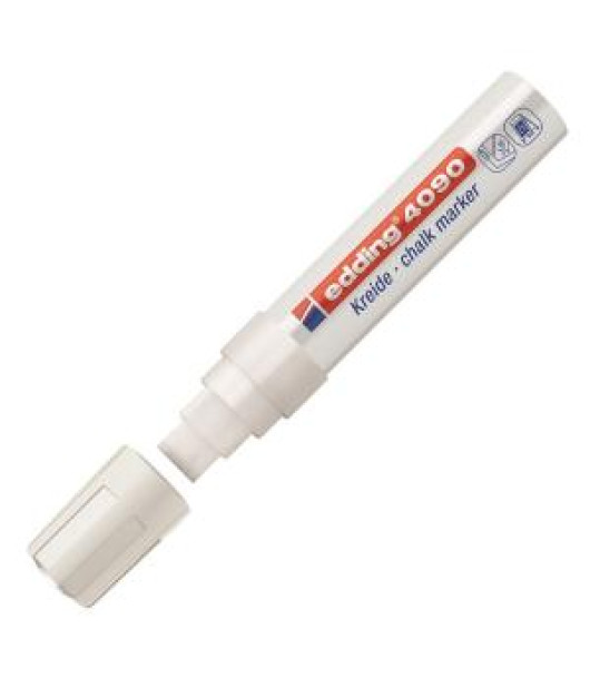 Kriedový popisovač edding 4090 biely
