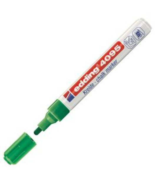 Kriedový popisovač edding 4095 zelený
