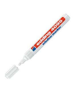 Kriedový popisovač edding 4095 biely