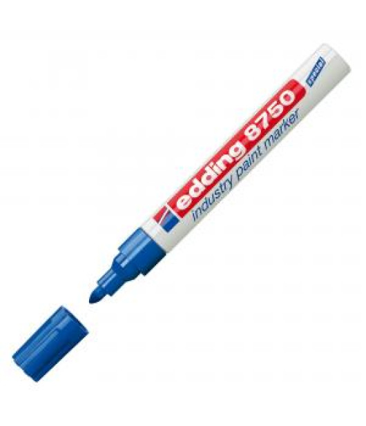 Priemyselný lakový popisovač edding 8750 modrý