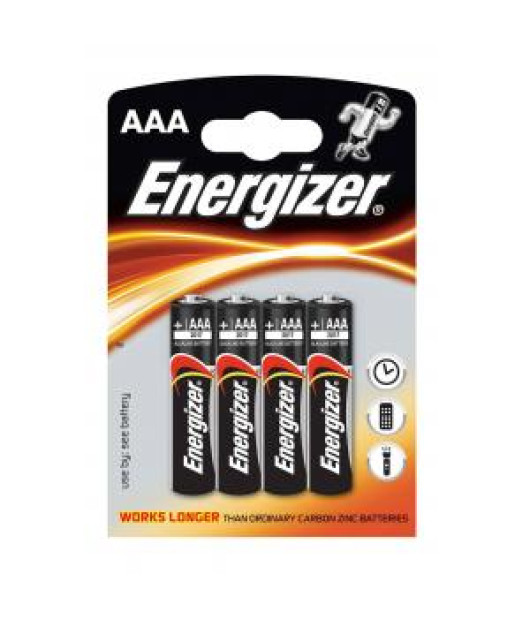 Batéria Energizer mikrotužková Alkaline Power AAA-LR03/4 ks