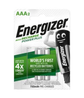 Batéria Energizer mikrotužková nabíjateľná 800mAh AAA-HR03 / 2 ks