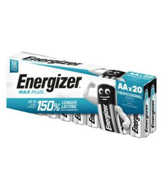 Batéria Energizer Max Plus AA alkalická tužková 20 ks