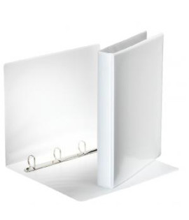 Zakladač prezentačný Esselte 4,4cm 4D-krúžkový biely