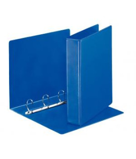 Zakladač prezentačný Esselte 6,2cm 4D-krúžkový modrý