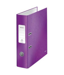 Zakladač pákový Leitz 180° WOW 8cm purpurový