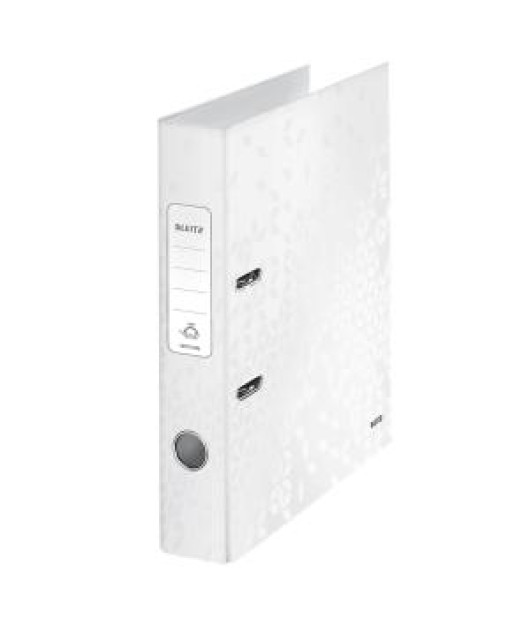 Zakladač pákový Leitz 180° WOW 5cm perleťovo biely Zakladač pákový Leitz 180° WOW 5cm perleťovo biely