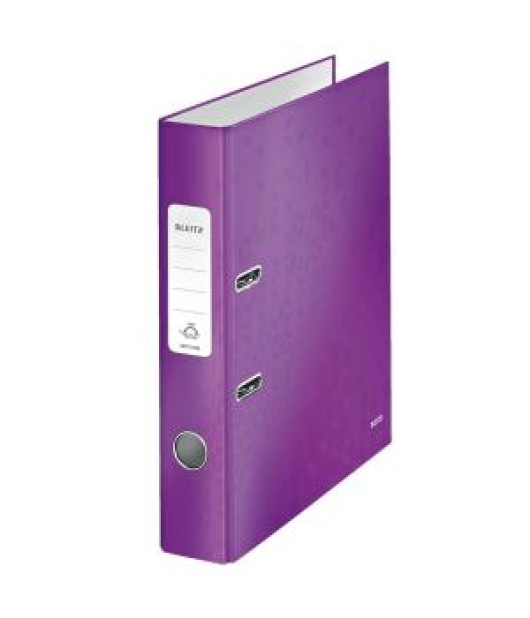 Zakladač pákový Leitz 180° WOW 5cm purpurový Zakladač pákový Leitz 180° WOW 5cm purpurový