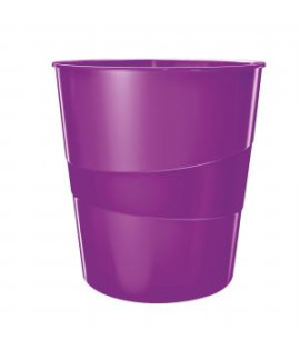 Kôš plastový Leitz WOW 15 ℓ purpurový