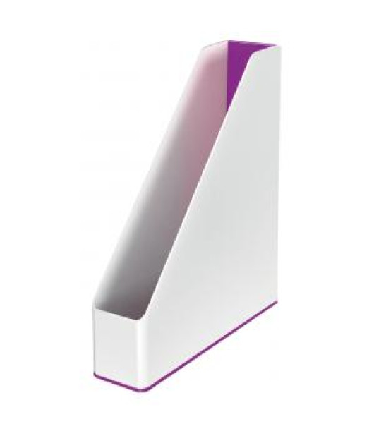 Stojan na časopisy Leitz WOW biely/purpurový Stojan na časopisy Leitz WOW biely/purpurový