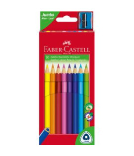Farbičky Faber Castell Junior grip, 10 ks