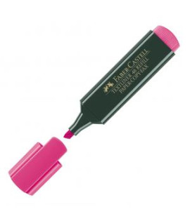 Zvýrazňovač FABER-CASTELL Textliner 1548 ružový