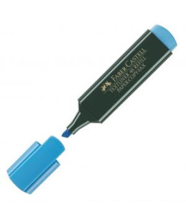 Zvýrazňovač FABER-CASTELL Textilner 1548 modrý