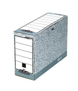 Archívny box Fellowes BANKERS BOX 105mm sivý/biely