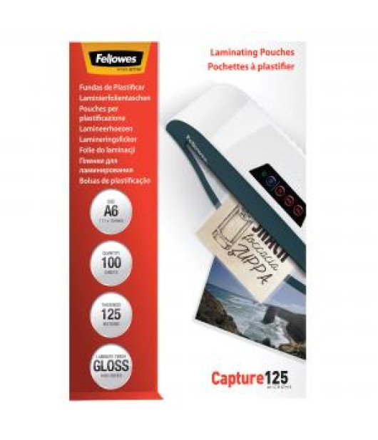 Laminovacie fólie Fellowes 111x154 /A6/ 125mic Laminovacie fólie Fellowes 111x154 /A6/ 125mic