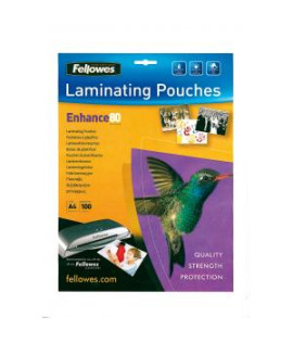Laminovacie fólie Fellowes 216x303 A4 80mic matné